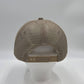 Plain Flat 6P Mesh Trucker Tan and Tan Mesh 12 pack CF6M1808 Cap Hat