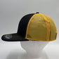 Plain Flat 6P Mesh Trucker Black and Dandelion Mesh 12 pack CF6M1825 Cap Hat
