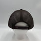 Plain Flat 6P Mesh Trucker Brown and Brown Mesh 12-pck CF6M1815 Cap Hat