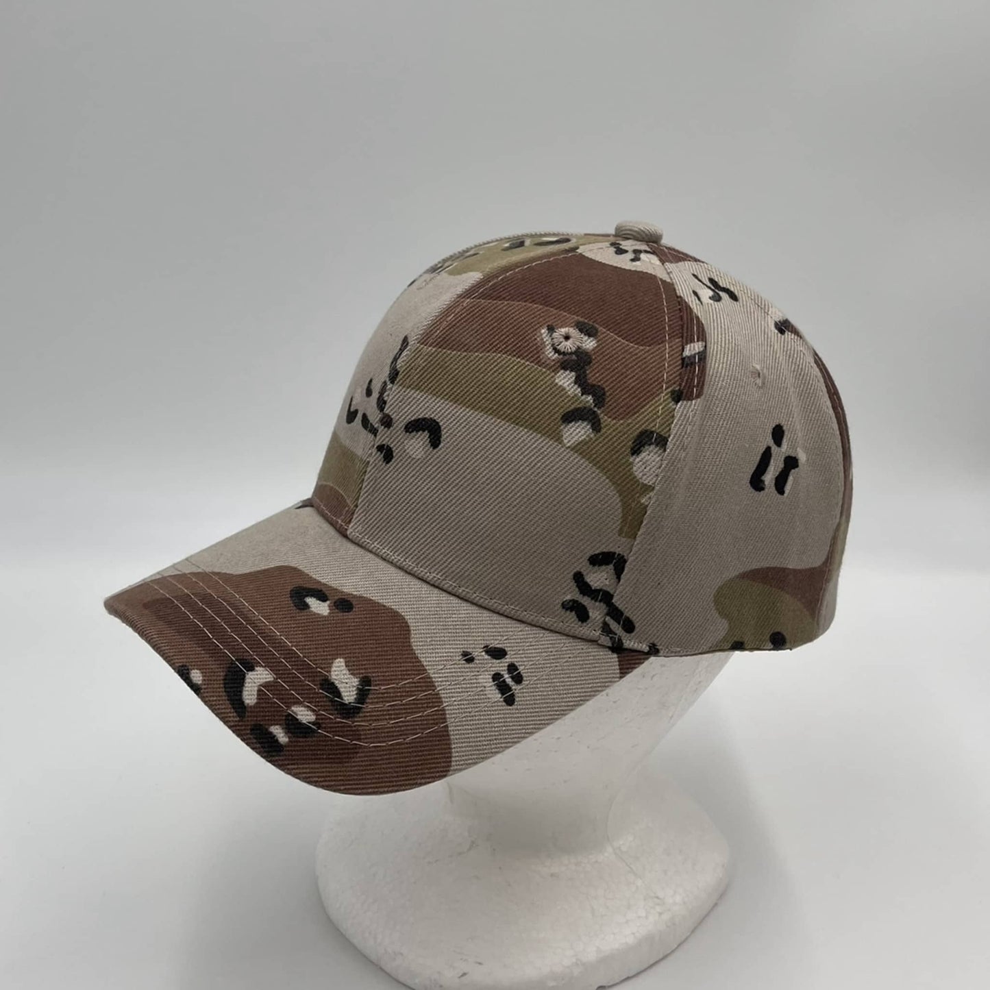 Alpha Omega Cap Plain Velcro Cheetah Camo 12 pack PCV01-C01 Cap Hat