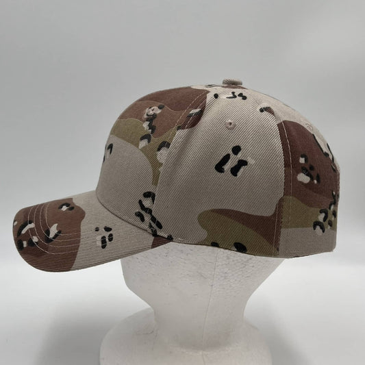 Alpha Omega Cap Plain Velcro Cheetah Camo 12 pack PCV01-C01 Cap Hat