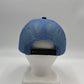 Plain Curve 6 Panel Trucker Dark Gray and Baby Blue Mesh 12 pack CTM1114 Cap Hat