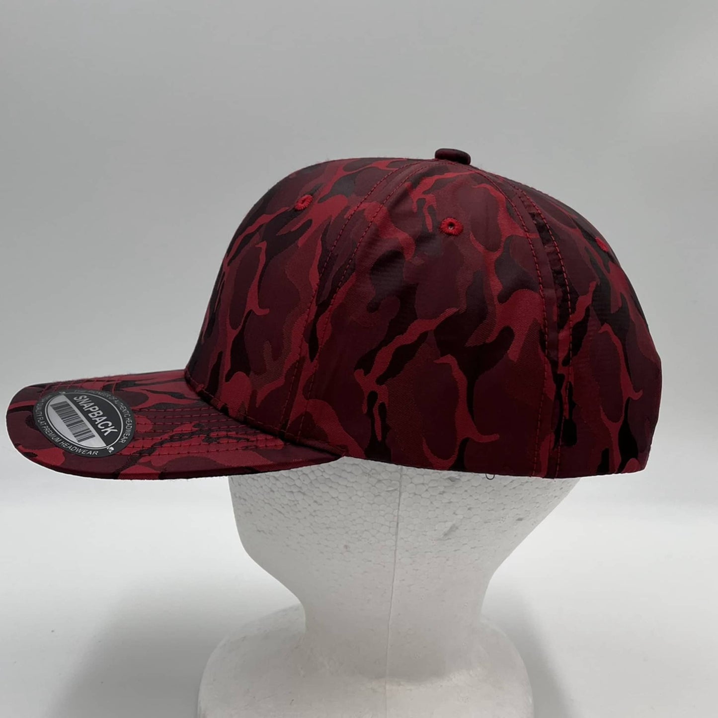 CAMO 6 Panel New Trucker Red Camo 12 pack NS6TMC13 Cap Hat