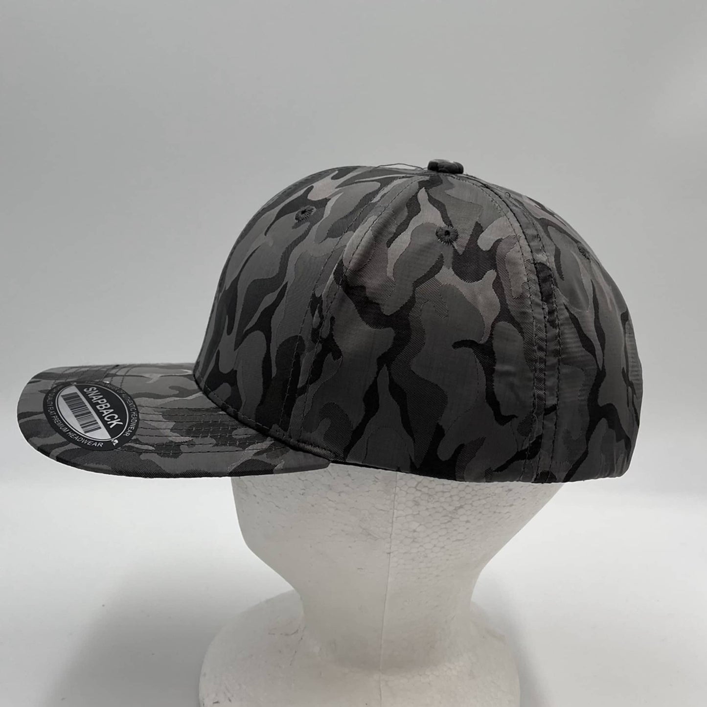 CAMO 6 Panel New Trucker Gray Camo 12 pack NS6TMC14 Cap Hat
