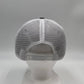 Plain Flat 6P Mesh Trucker Light Gray and White Mesh 12 pack CF6M1872 Cap Hat