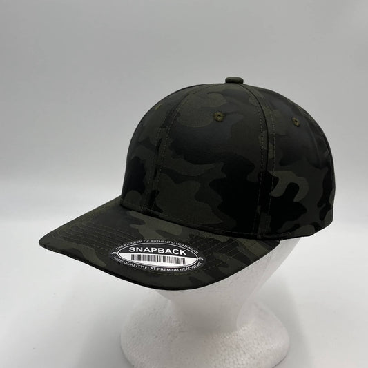 CAMO 6 Panel New Trucker Green Camo 12 pack NS6TMC9 Cap Hat
