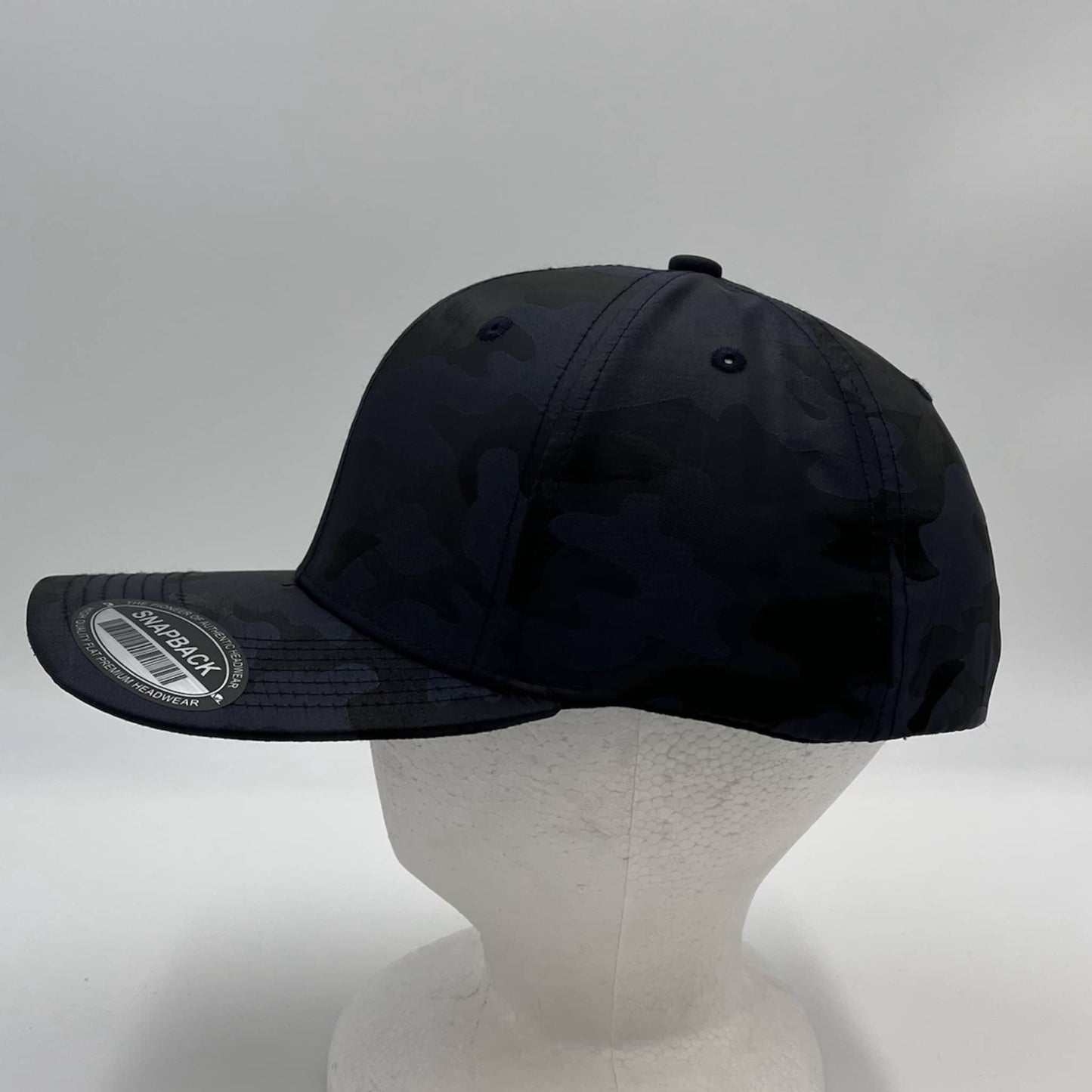 CAMO 6 Panel New Trucker Navy Blue Camo 12 pack NS6TMC11 Cap Hat