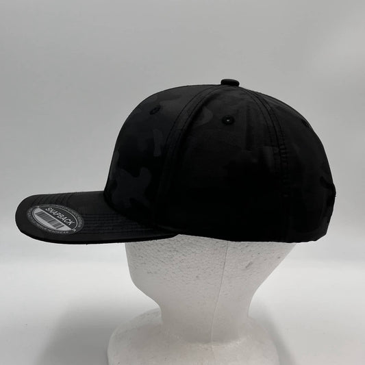 CAMO 6 Panel New Trucker Black Camo 12 pack NS6TMC17 Cap Hat