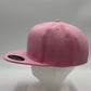 Plain Poly Snapback Baby Pink 12 pack PFS0501 Cap Hat