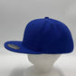 Plain Poly Snapback Blue 12 pack PFS0508 Cap Hat