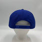 Plain Poly Snapback Blue 12 pack PFS0508 Cap Hat