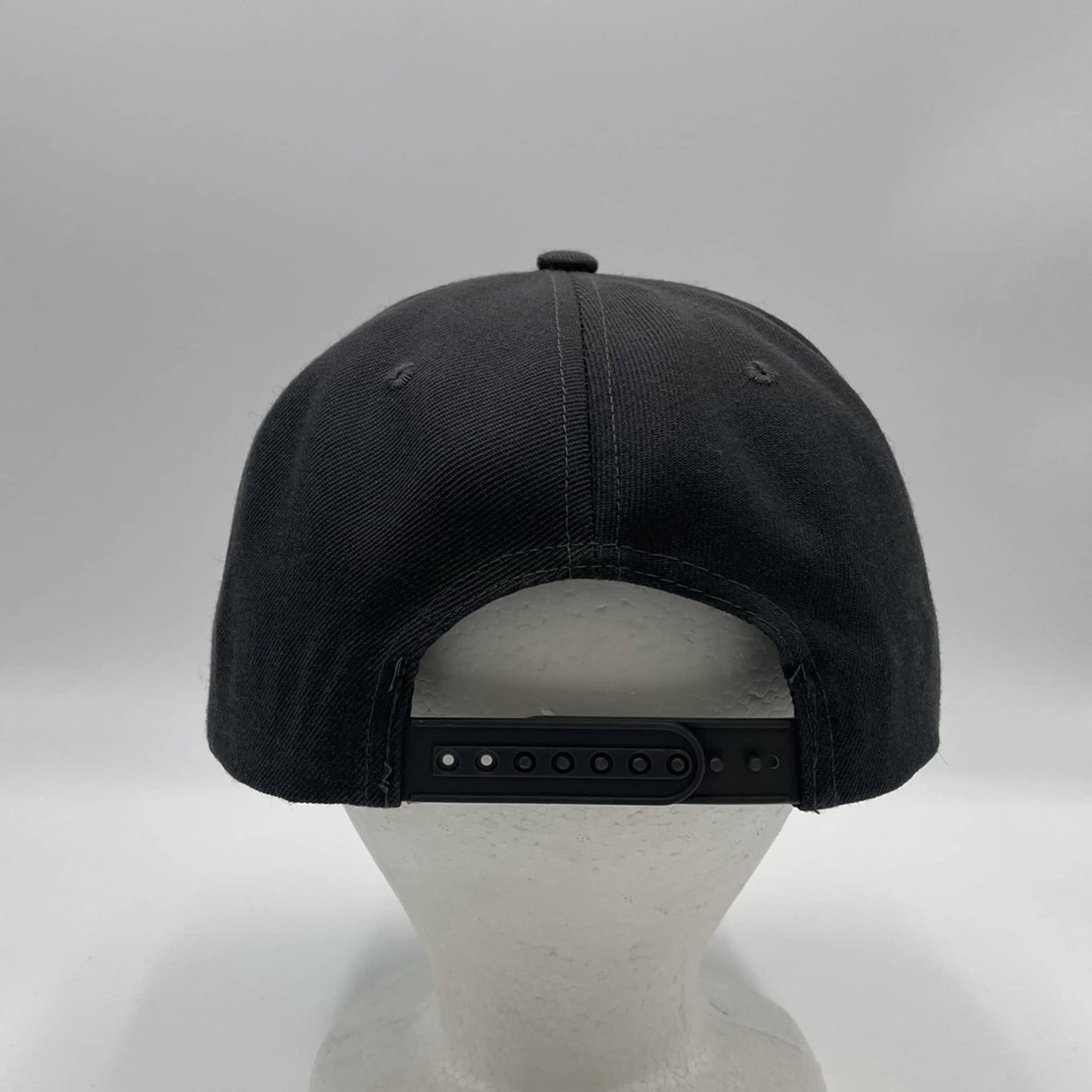 Plain Poly Snapback Dark Gray 12 pack PFS0507 Cap Hat
