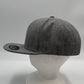 Plain Poly Snapback Textured Dark Gray 12 pack PFS0510 Cap Hat