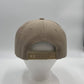 Plain Poly Snapback Tan 12 pack PFS0503 Cap Hat