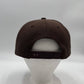 Plain Poly Snapback Brown 12 pack PFS0513 Cap Hat
