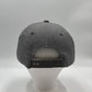 Plain Poly Snapback Textured Darkest Gray 12 pack PFS0564 Cap Hat