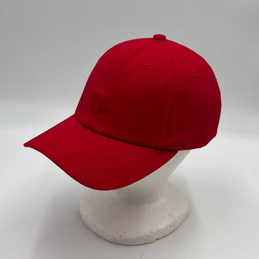 Plain Sandwich Velcro Red 12 pack PCV0112 Cap Hat