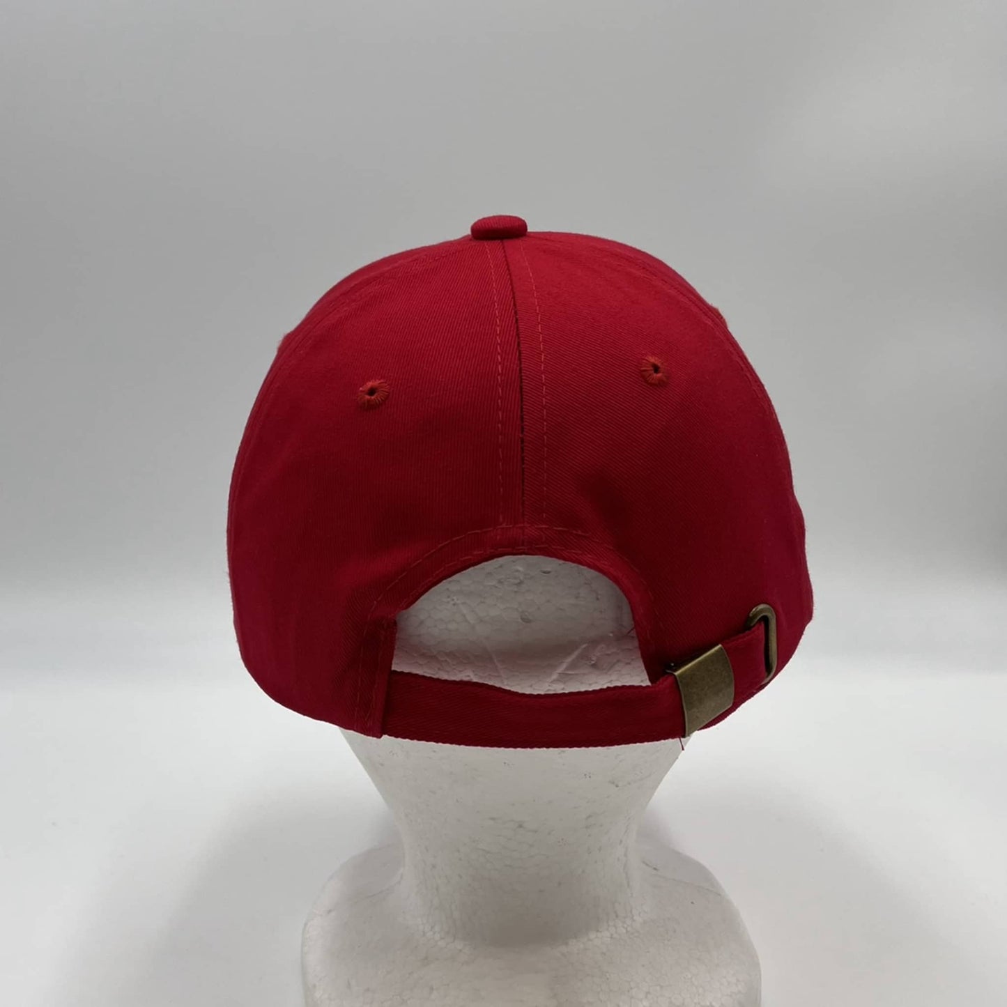 Alpha Omega Cap Plain Cotton Cap Red CCW0827 Cap Hat