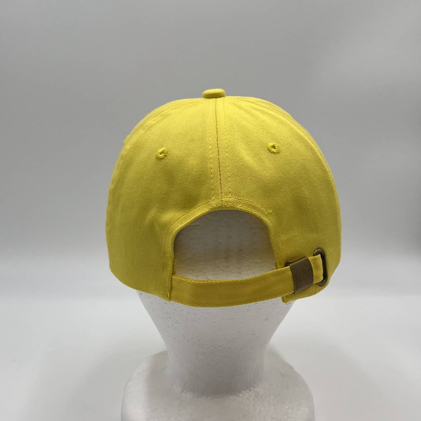 Plain Cotton Cap Yellow 12 pack CCW0823 Cap Hat