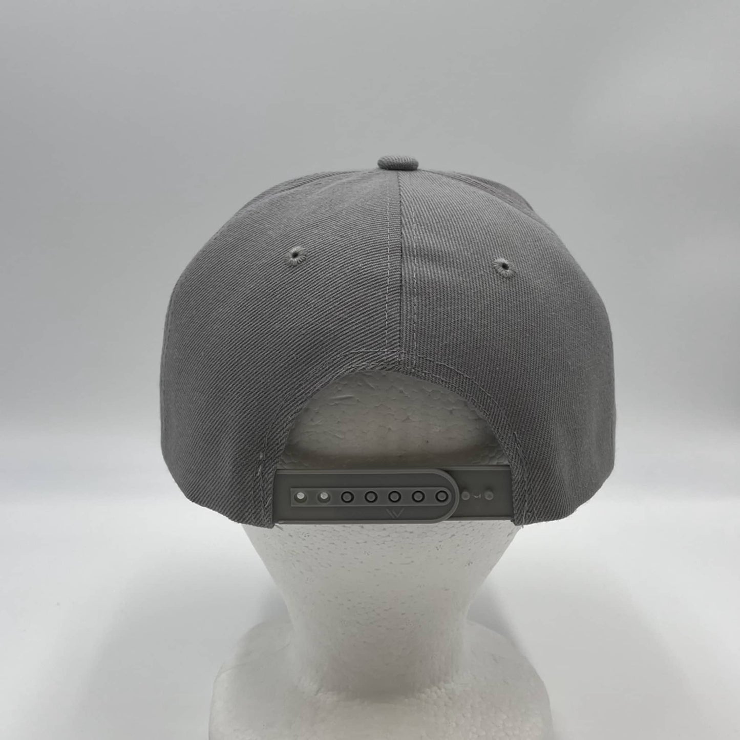 Plain Poly Snapback Gray 12 pack PFS0511 Cap Hat