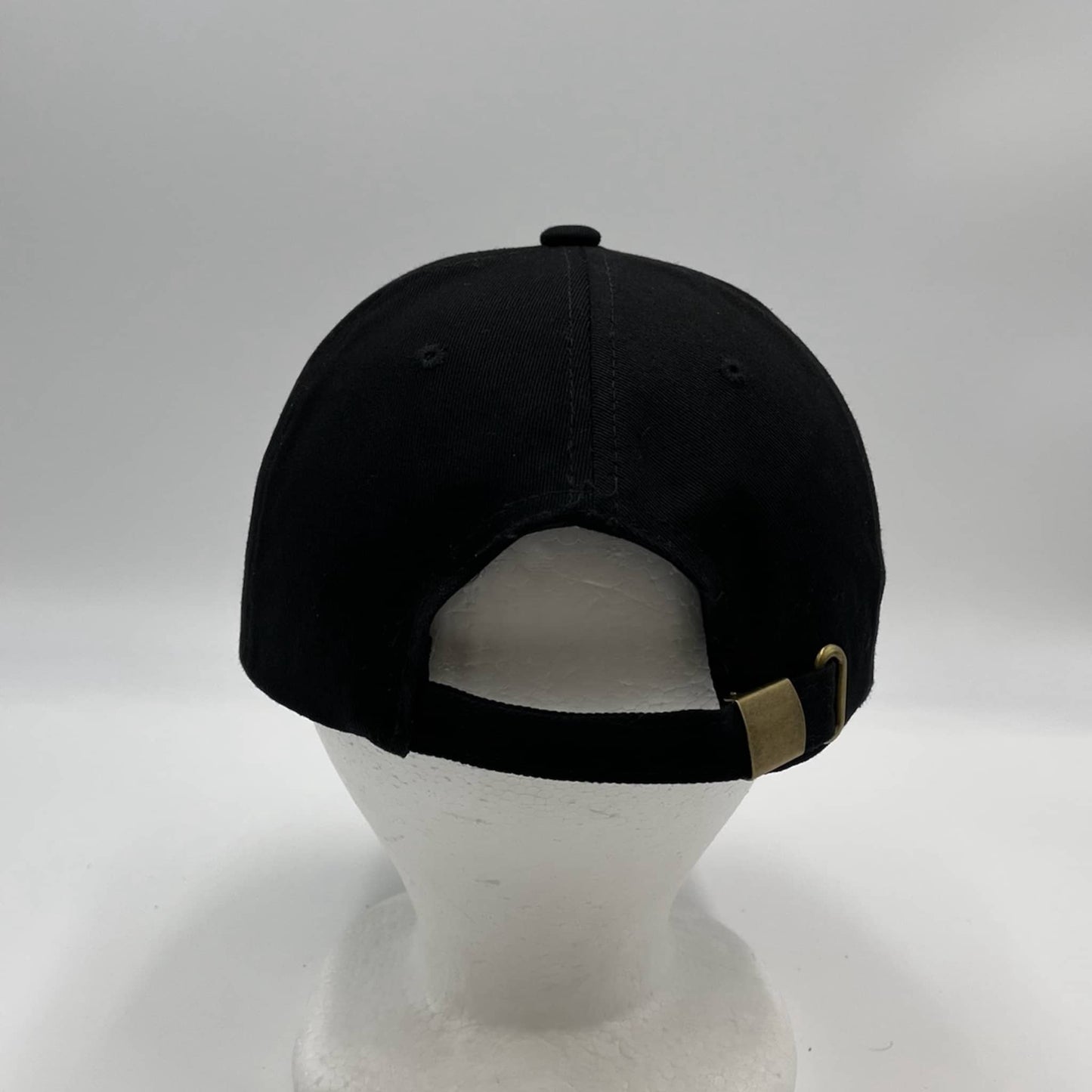 Plain Cotton Cap Black 12-pck CCW0804 Cap Hat