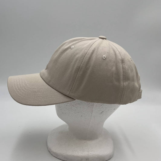 Alpha Omega Cap Plain Cotton Cap Tan 12 pack CCW0813 Cap Hat