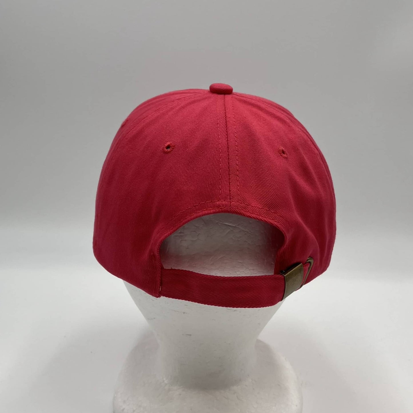 Plain Cotton Cap Coral Pink 12-pck CCW0817 Cap Hat