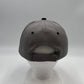 Plain Two Tone Velcro Gray and Navy Blue Eyelets/Bill 12 pack PCV0218 Cap Hat