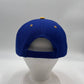 Plain Two Tone Velcro Blue and Yellow Eyelets/Bill 12 pack PCV0220 Cap Hat