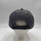 Plain Two Tone Velcro Gray and Black Eyelets/Bill 12 pack PCV0207 Cap Hat
