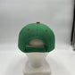 Plain Two Tone Velcro Green and Red Eyelets/Bill 12 pack PCV0206 Cap Hat
