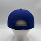 Plain Two Tone Velcro Blue and Red Eyelets/Bill 12 pack PCV0211 Cap Hat