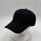 Plain Sandwich Velcro Black and Burgandy Eyelets 12 pack PCV0328 Cap Hat