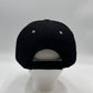 Plain Sandwich Velcro Black and Tan Eyelets 12 pack PCV0334 Cap Hat