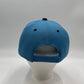 Plain Two Tone Velcro Blue and Black Eyelets/Bill 12 pack PCV0202 Cap Hat