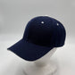 Plain Sandwich Velcro Navy Blue and White Eyelets 12 pack PCV0323 Cap Hat