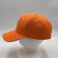 Plain Sandwich Velcro Orange and White Eyelets 12 pack PCV0313 Cap Hat