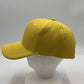 Plain Sandwich Velcro Yellow and Yellow Eyelets 12 pack PCV0108 Cap Hat
