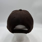 Plain Sandwich Velcro Brown and Brown Eyelets 12 pack PCV0303 Cap Hat