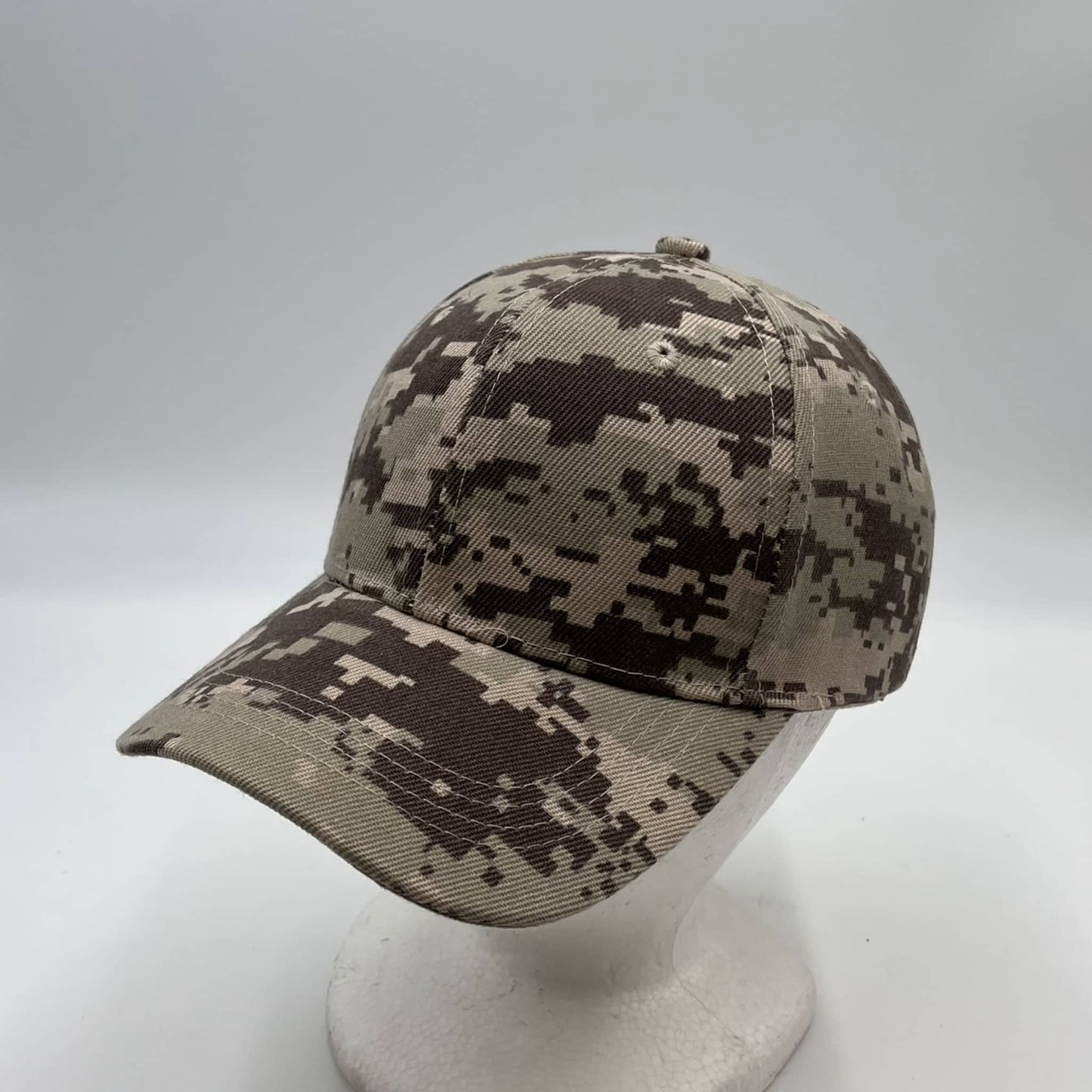 Alpha Omega Cap Plain Velcro Digital Camo 12 pack PCV01-C Cap Hat