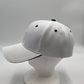 Plain Sandwich Velcro White and Black Eyelets 12 pack PCV0307 Cap Hat