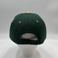 Plain Sandwich Velcro Forest Green and Yellow Eyelets 12 pack PCV0331 Cap Hat