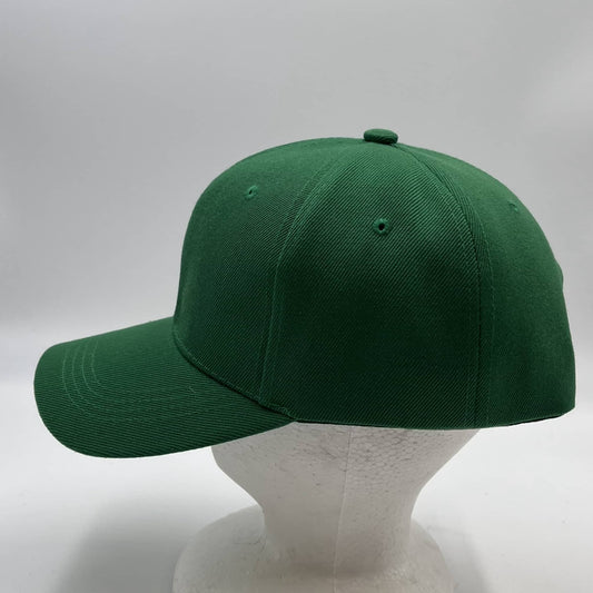 Alpha Omega Cap Plain Sandwich Velcro Green 12 pack PCV0338 Cap Hat