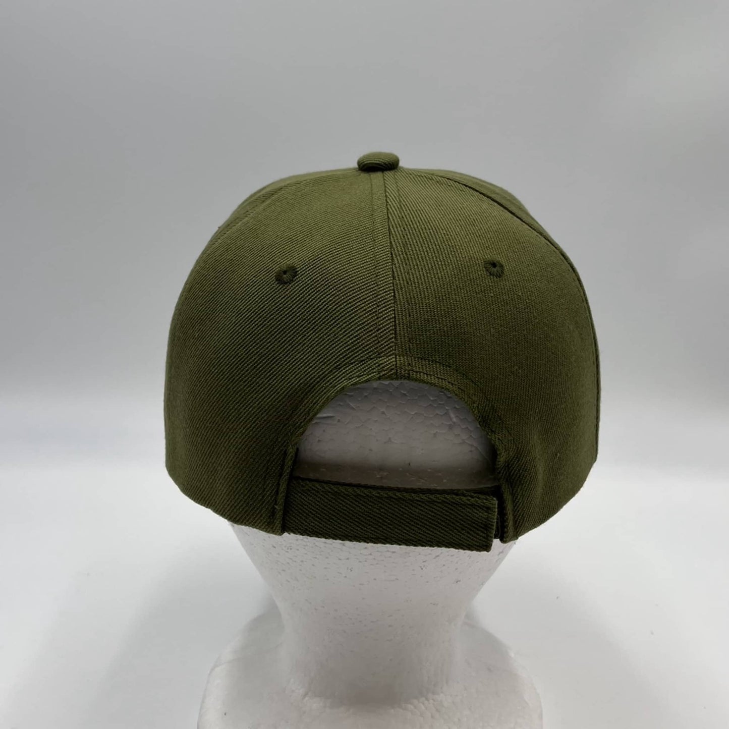 Alpha Omega Cap Plain Sandwich Velcro Olive and Olive Eyelets 12 pack PCV0103 Cap Hat