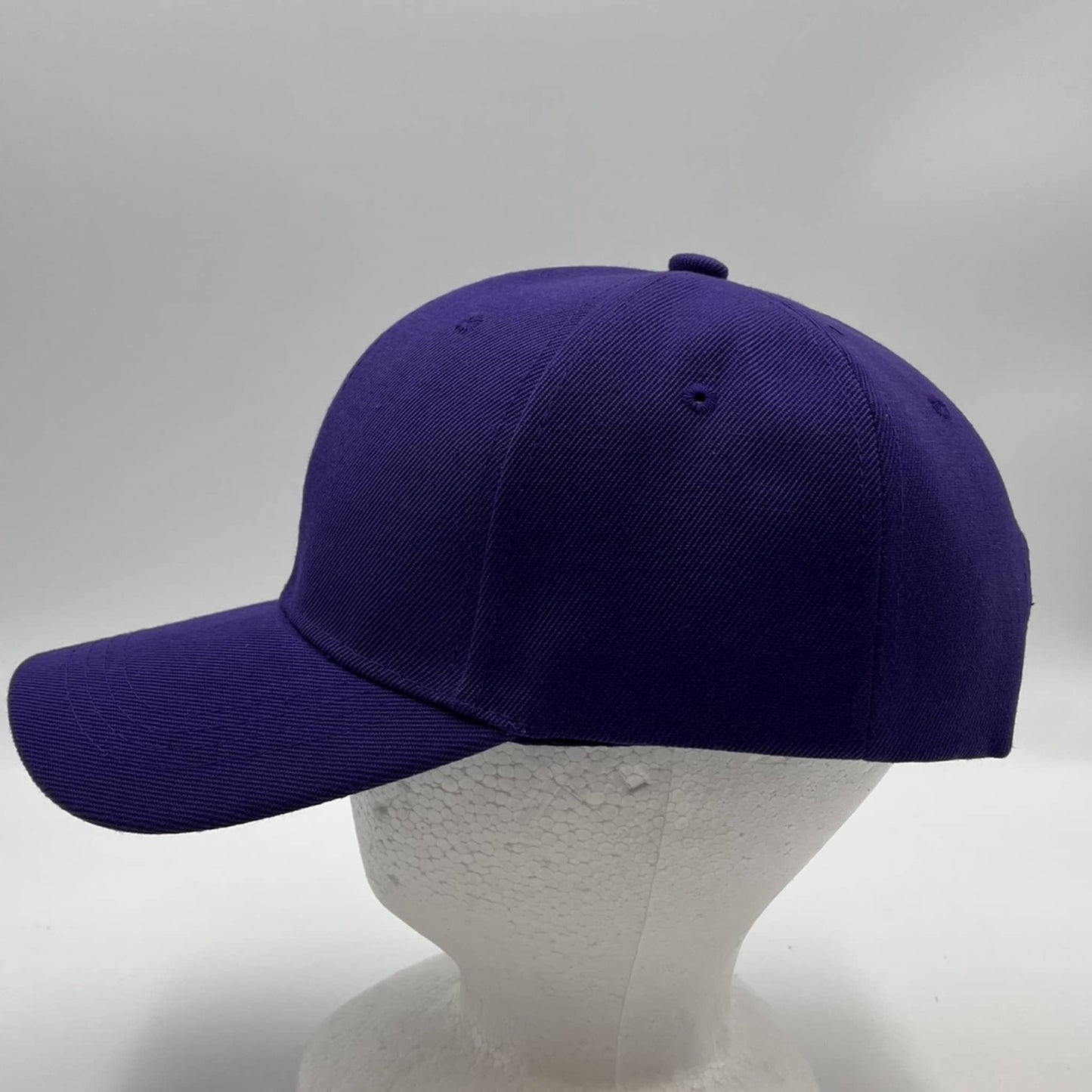Plain Sandwich Velcro Purple 12 pack PCV0339 Cap Hat