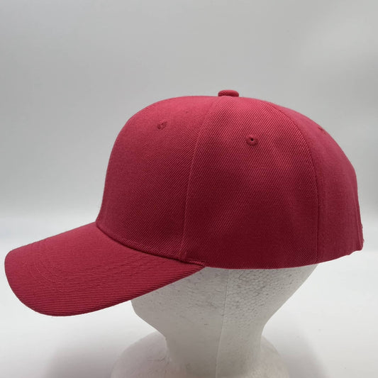 Alpha Omega Cap Plain Sandwich Velcro Pink 12 pack PCV0106 Cap Hat