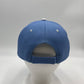 Plain Sandwich Velcro Baby Blue and White Eyelets 12 pack PCV0317 Cap Hat
