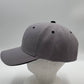 Plain Sandwich Velcro Gray and Black Eyelets 12 pack PCV0311 Cap Hat