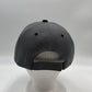 Plain Sandwich Velcro Dark Gray and Black Eyelets 12 pack PCV0306 Cap Hat