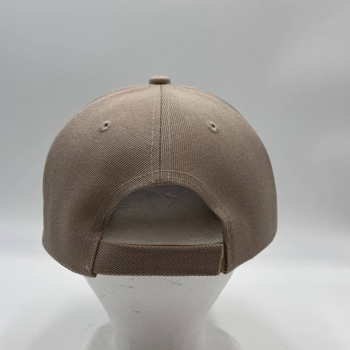 Alpha Omega Cap Plain Sandwich Velcro Tan 12 pack PCV0350 Cap Hat